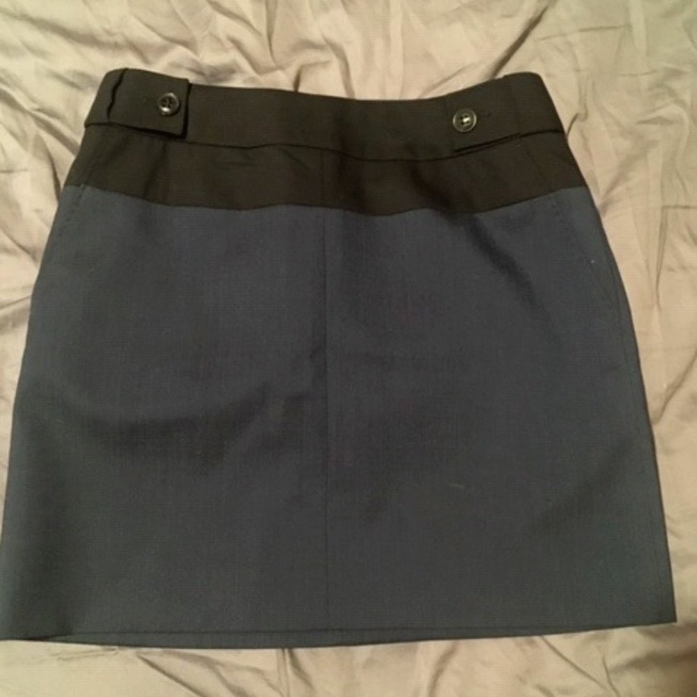 Karen Millen Wool Mini Skirt with pockets